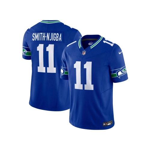 Mens Seattle Seahawks Jaxon Smith-Njigba Royal Alternate Vapor F.U.S.E. Limited Jersey