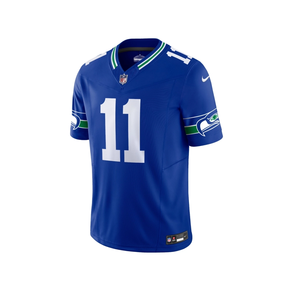 Mens Seattle Seahawks Jaxon Smith-Njigba Royal Alternate Vapor F.U.S.E. Limited Jersey