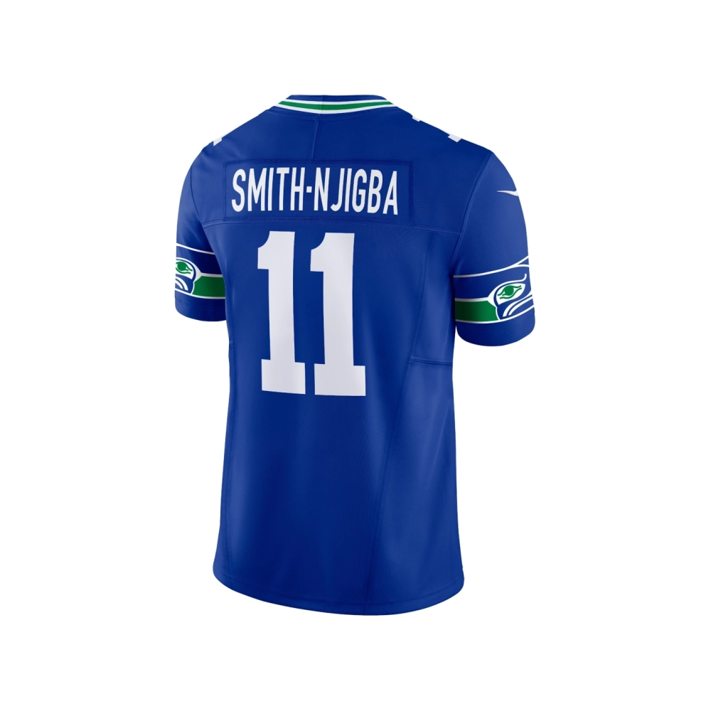 Mens Seattle Seahawks Jaxon Smith-Njigba Royal Alternate Vapor F.U.S.E. Limited Jersey
