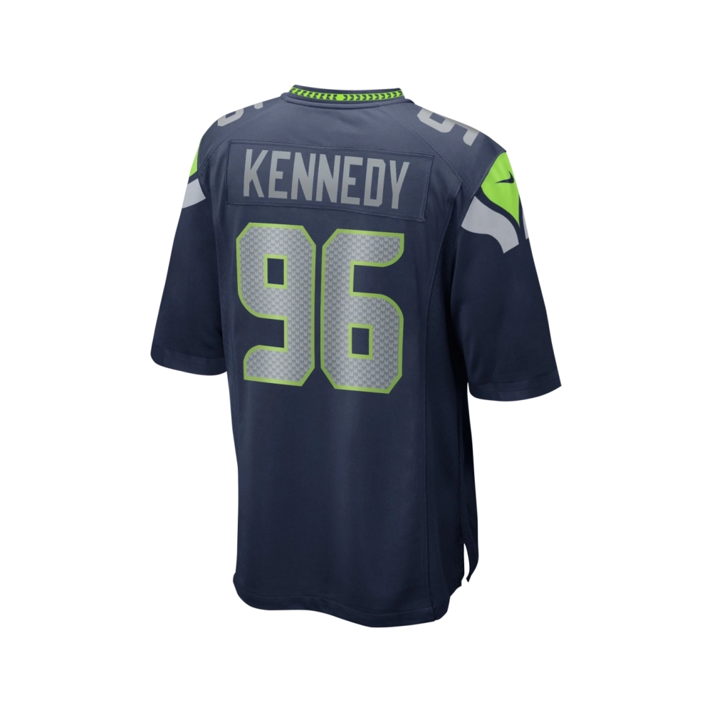 Mens Seattle Seahawks Cortez Kennedy College Navy Game Retired Player Jersey