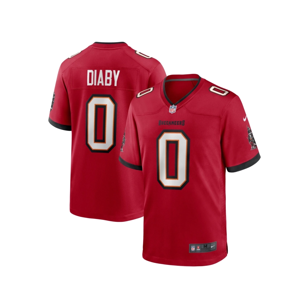 Mens Tampa Bay Buccaneers YaYa Diaby Red Game Jersey