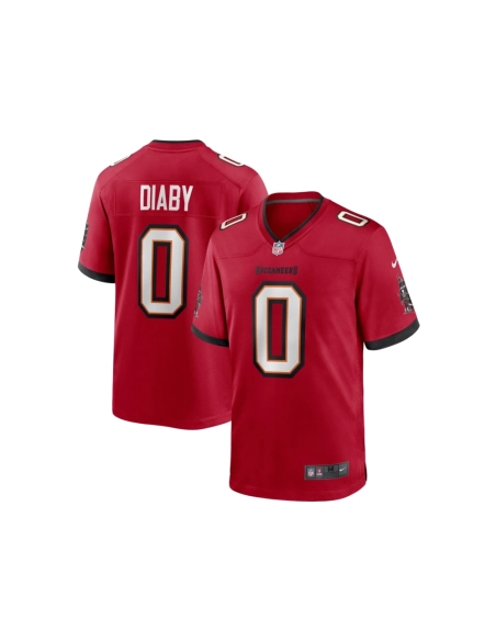 Mens Tampa Bay Buccaneers YaYa Diaby Red Game Jersey