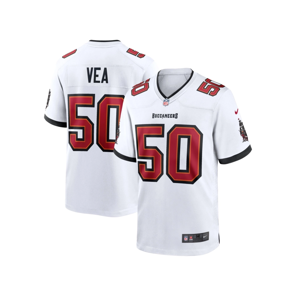 Mens Tampa Bay Buccaneers Vita Vea White White Game Jersey