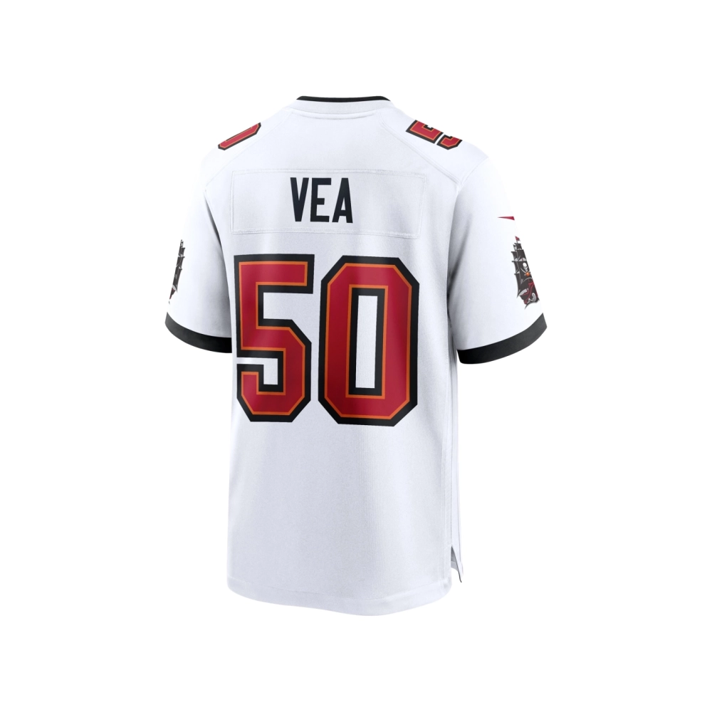 Mens Tampa Bay Buccaneers Vita Vea White White Game Jersey