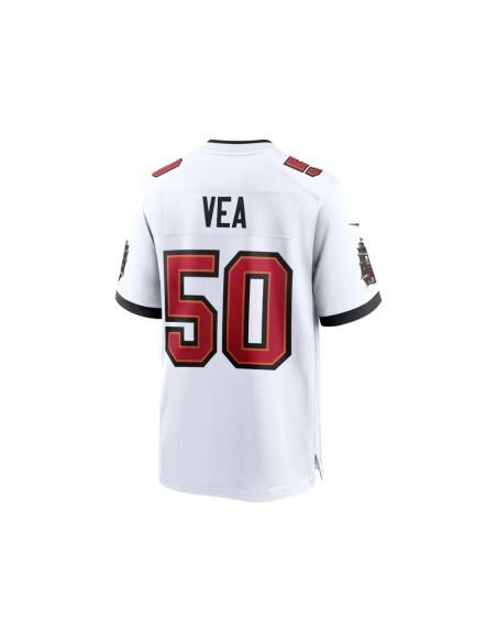 Mens Tampa Bay Buccaneers Vita Vea White White Game Jersey