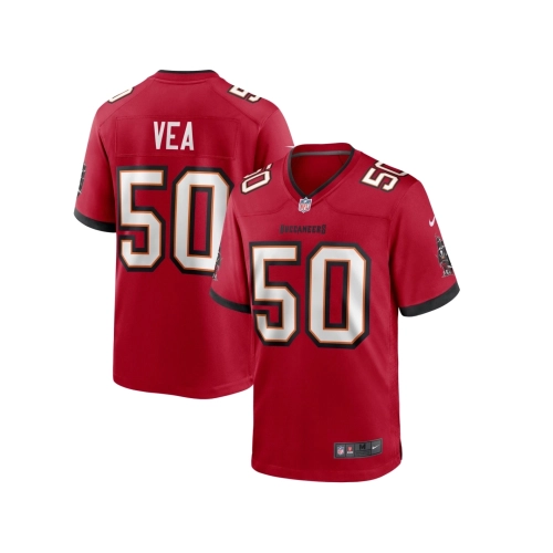 Mens Tampa Bay Buccaneers Vita Vea Red Game Jersey