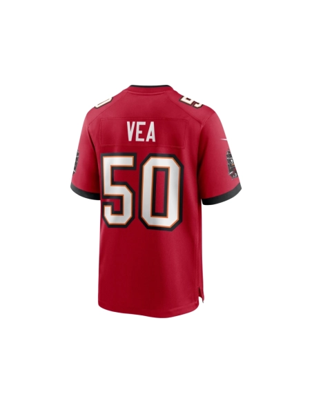 Mens Tampa Bay Buccaneers Vita Vea Red Game Jersey