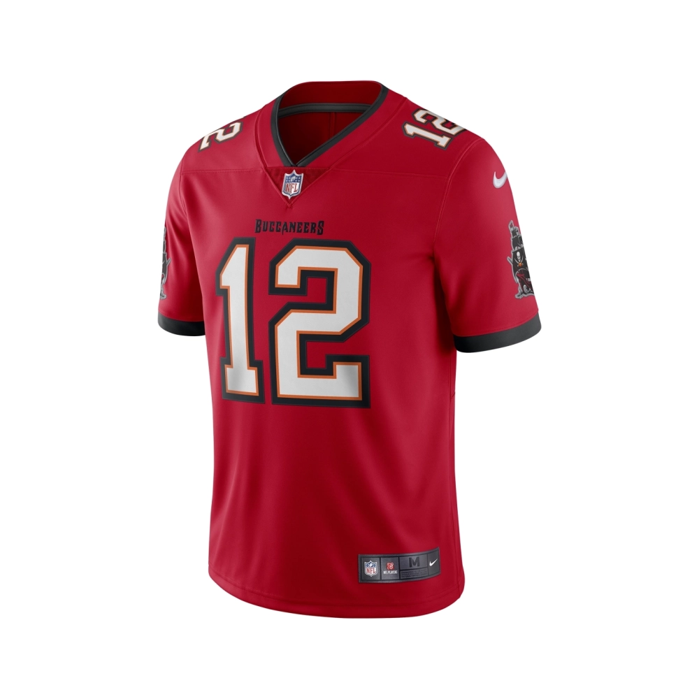 Mens Tampa Bay Buccaneers Tom Brady Red Vapor Limited Jersey