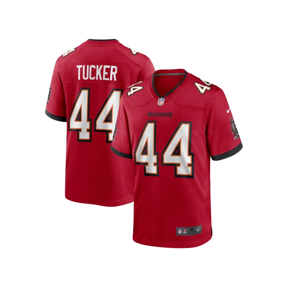 Mens Tampa Bay Buccaneers Sean Tucker Red Game Jersey