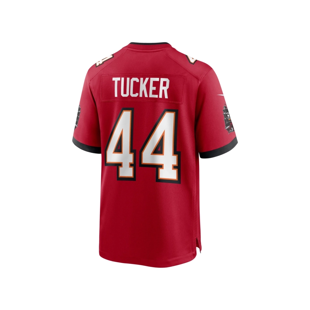 Mens Tampa Bay Buccaneers Sean Tucker Red Game Jersey