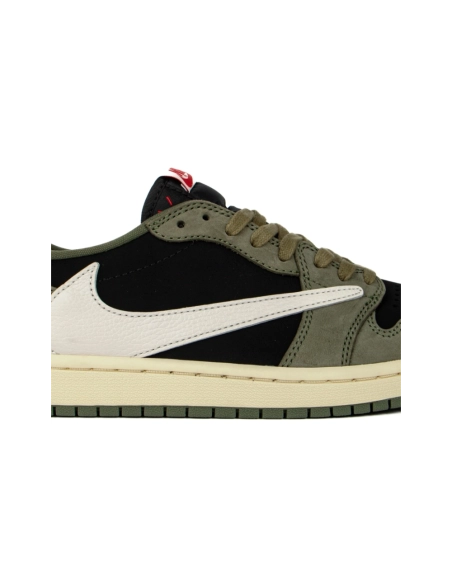 Travis Scott x Air Jordan 1 Low OG SP Black Olive DM7866-002,AIR JORDAN 1 LOW,Air Jordan