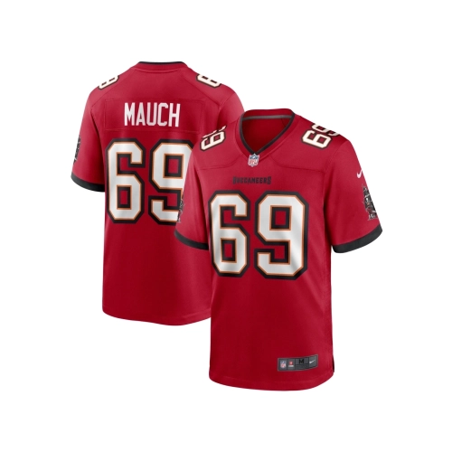 Mens Tampa Bay Buccaneers Cody Mauch Red Game Jersey