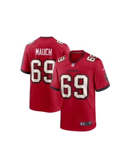 Mens Tampa Bay Buccaneers Cody Mauch Red Game Jersey