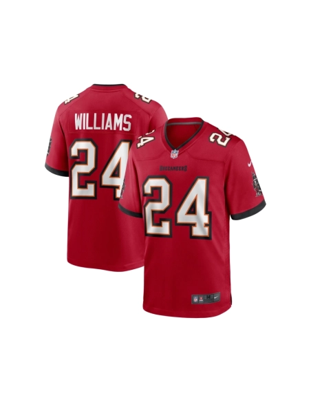 Mens Tampa Bay Buccaneers Cadillac Williams Red Game Retired Player Jersey