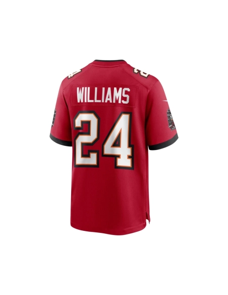 Mens Tampa Bay Buccaneers Cadillac Williams Red Game Retired Player Jersey
