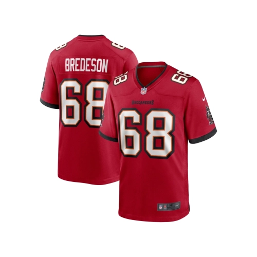 Mens Tampa Bay Buccaneers Ben Bredeson Red Game Jersey