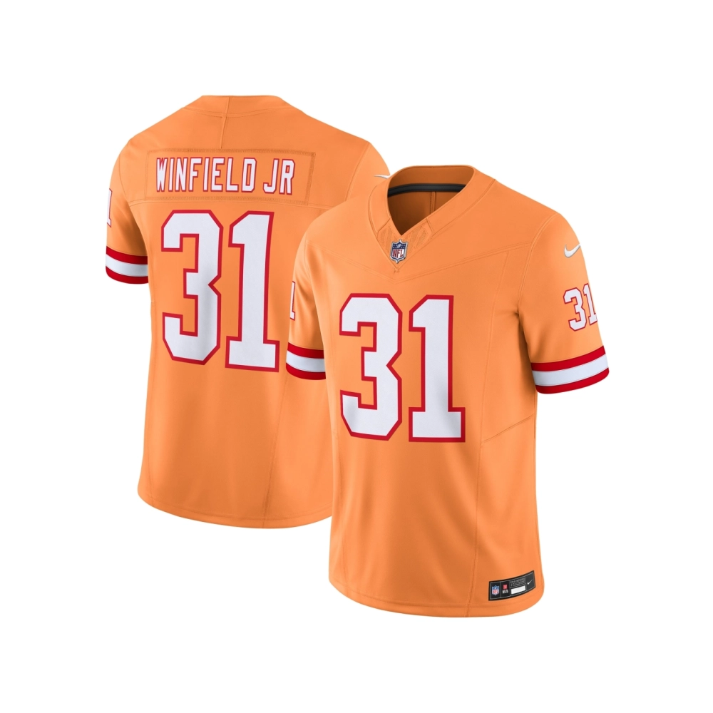 Mens Tampa Bay Buccaneers Antoine Winfield Jr. Orange Vapor F.U.S.E. Limited Jersey