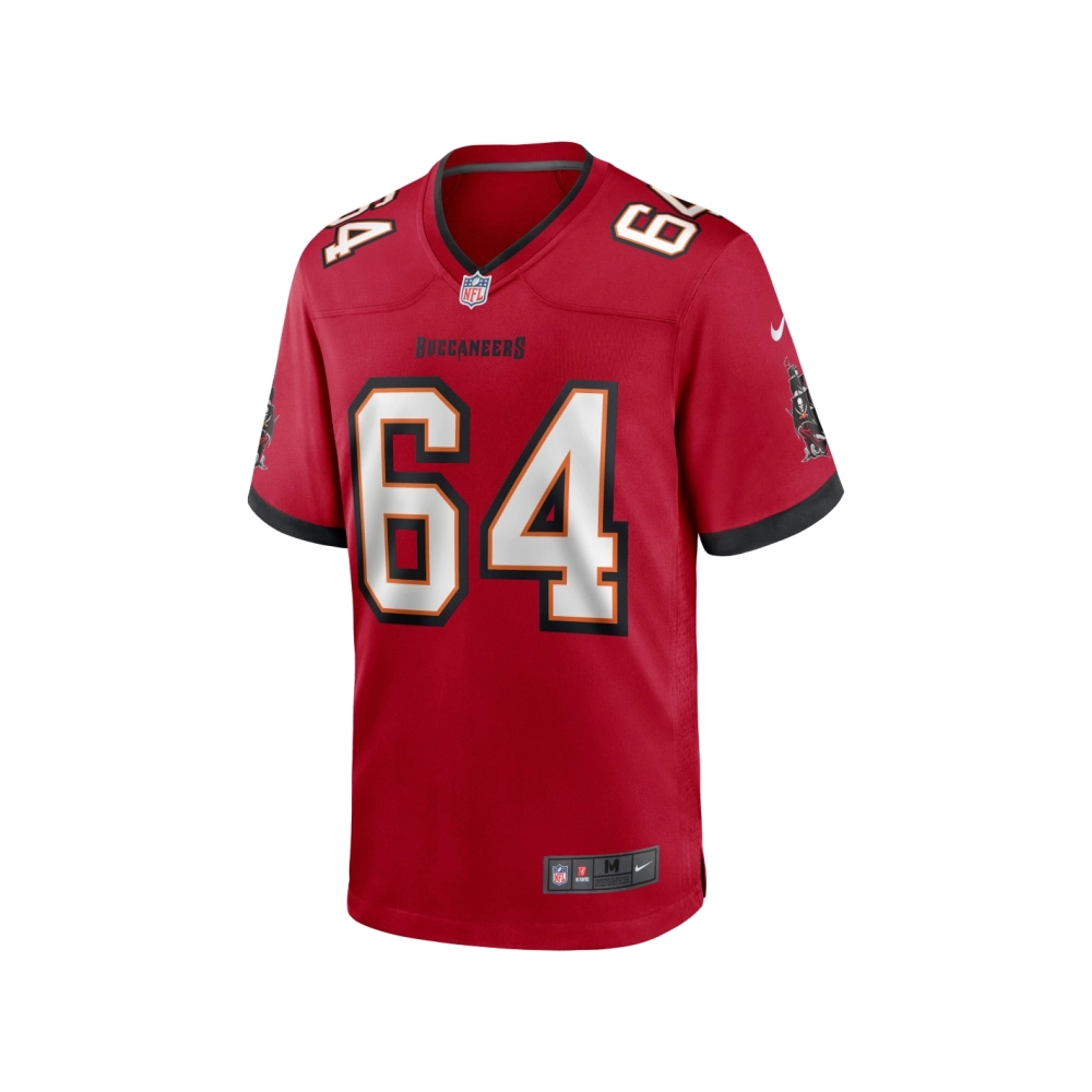 Mens Tampa Bay Buccaneers Aaron Stinnie Red Game Jersey