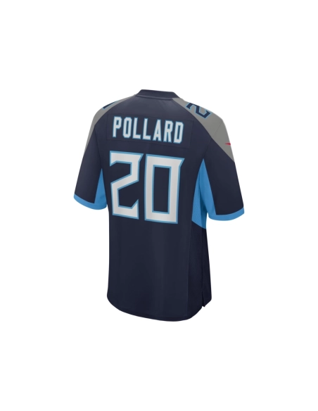 Mens Tennessee Titans Tony Pollard Navy Game Player Jersey
