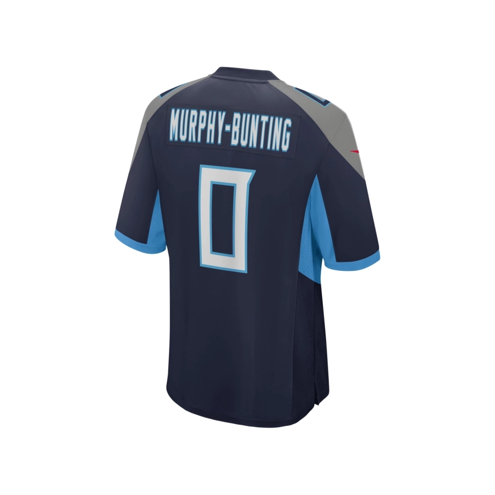 Mens Tennessee Titans Sean Murphy-Bunting Navy Game Player Jersey