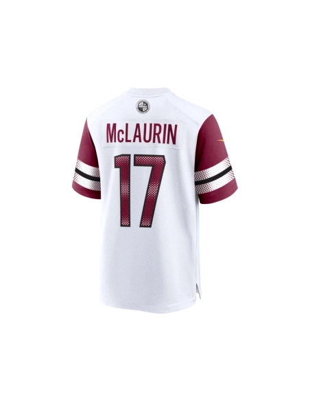 Mens Washington Commanders Terry McLaurin White Game Jersey