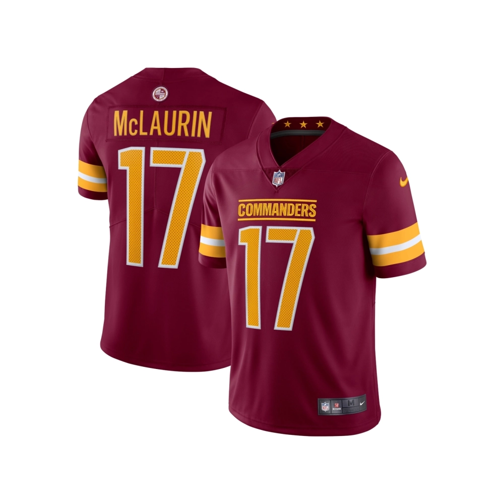 Mens Washington Commanders Terry McLaurin Burgundy Vapor Limited Jersey