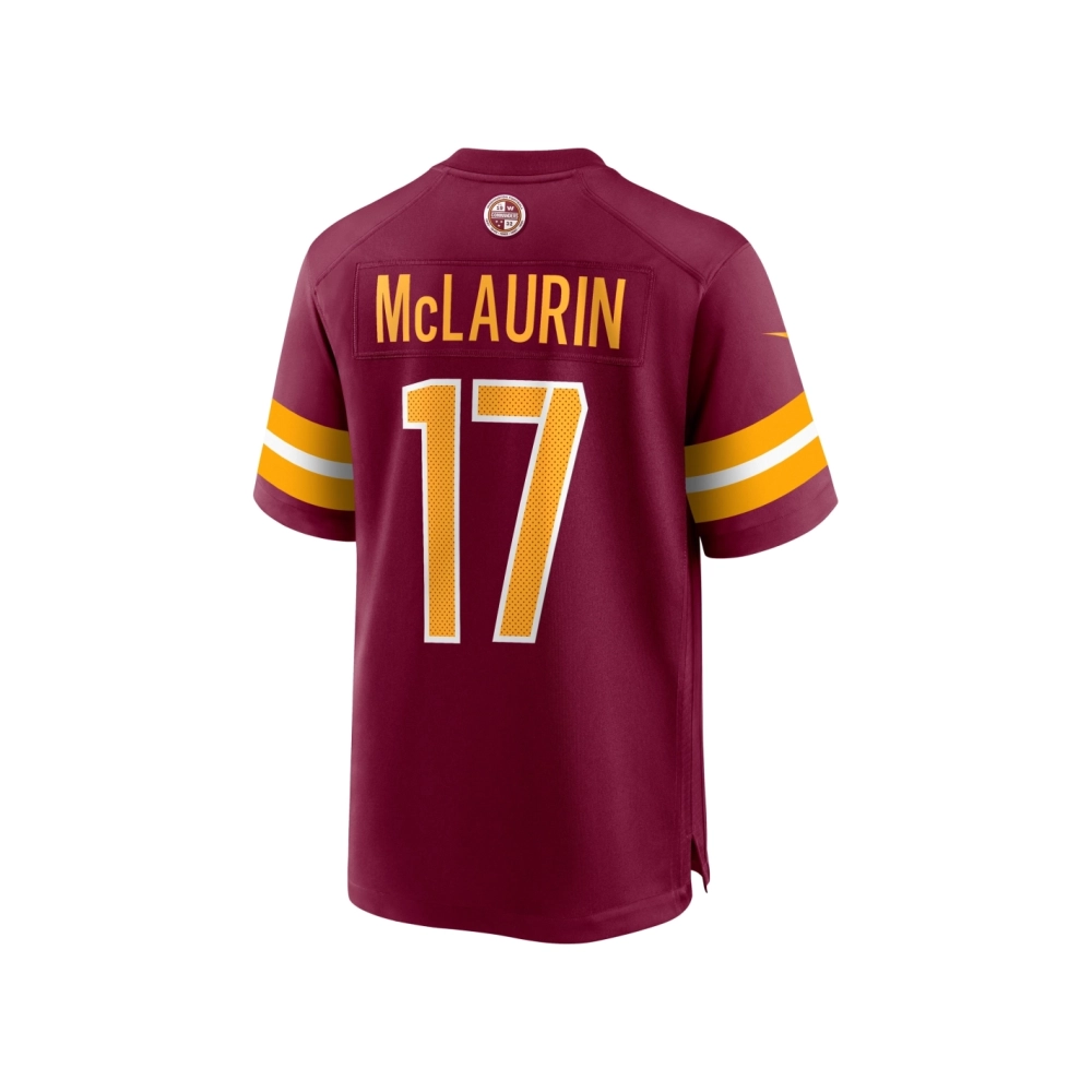 Mens Washington Commanders Terry McLaurin Burgundy Player Game Jersey