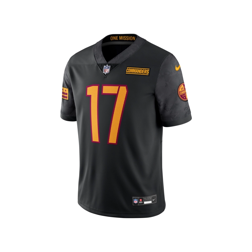 Mens Washington Commanders Terry McLaurin Black Alternate Vapor Untouchable Limited Jersey