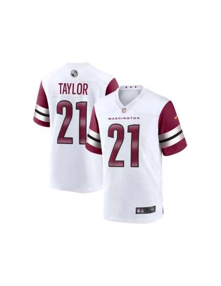 Mens Washington Commanders Sean Taylor White Retired Player Game Jersey