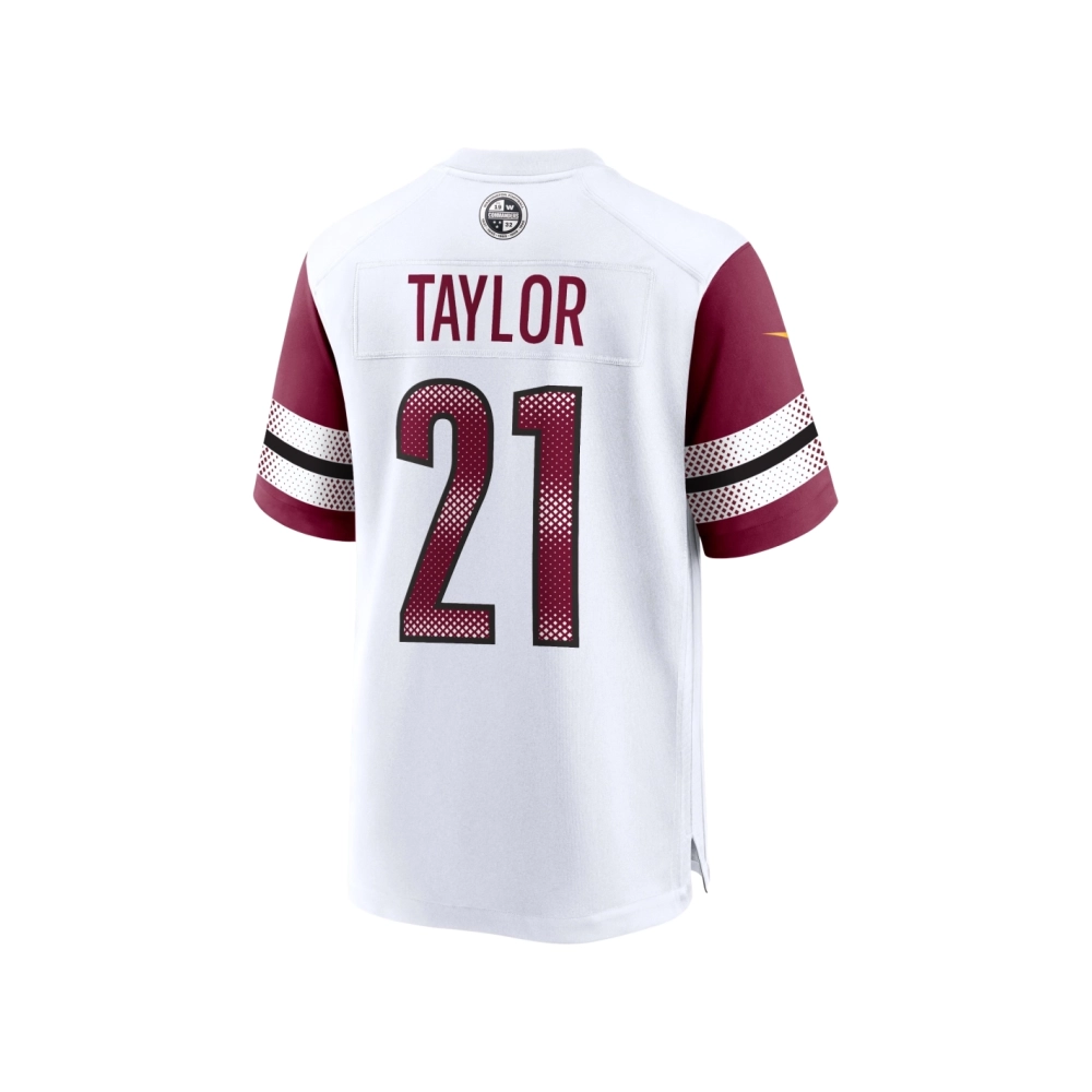 Mens Washington Commanders Sean Taylor White Retired Player Game Jersey