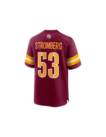 Mens Washington Commanders Ricky Stromberg Burgundy Team Game Jersey