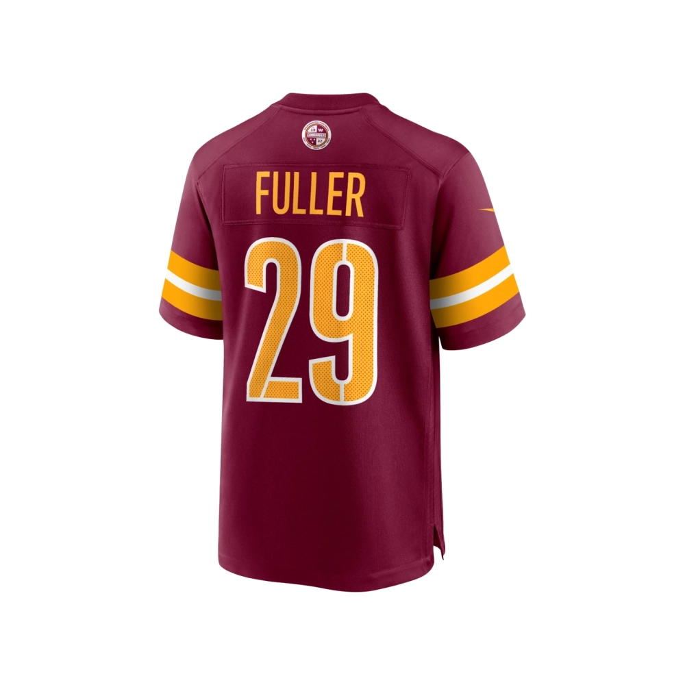 Mens Washington Commanders Kendall Fuller Burgundy Game Jersey