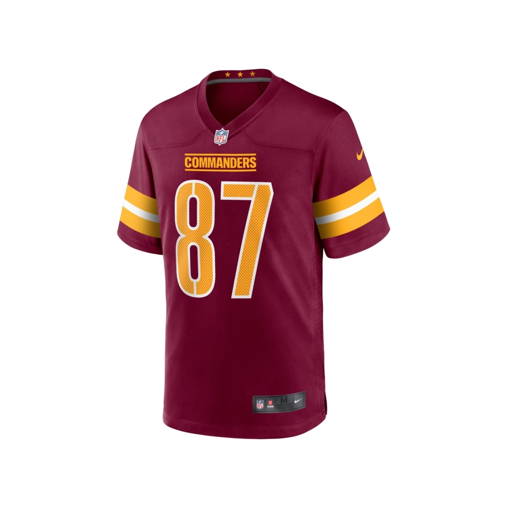 Mens Washington Commanders John Bates Burgundy Game Jersey
