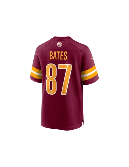 Mens Washington Commanders John Bates Burgundy Game Jersey