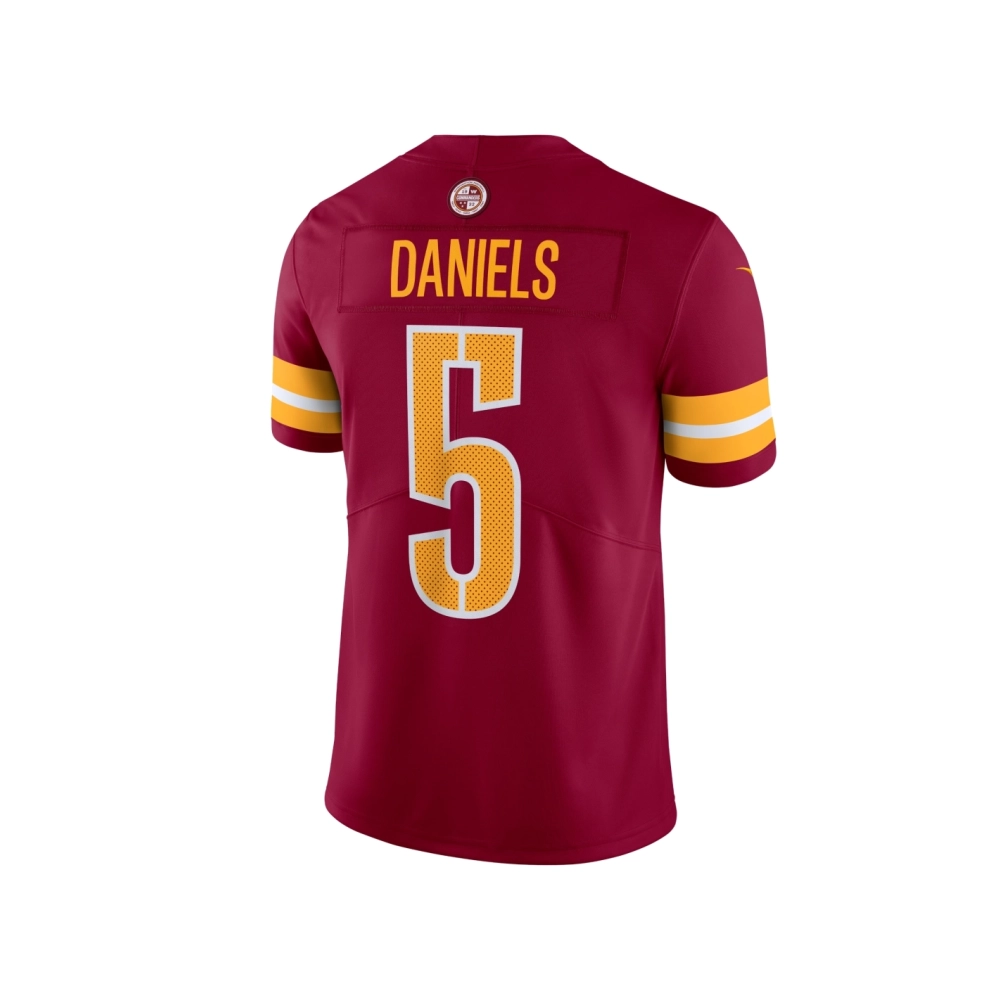 Mens Washington Commanders Jayden Daniels Burgundy Vapor Untouchable Limited Jersey