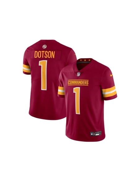 Mens Washington Commanders Jahan Dotson Burgundy Vapor Untouchable Limited Jersey