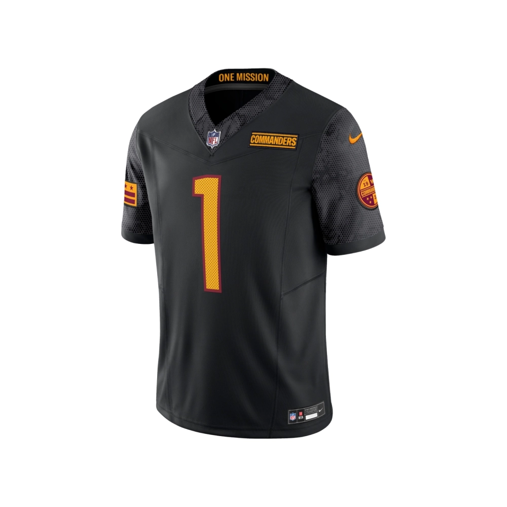 Mens Washington Commanders Jahan Dotson Black Alternate Vapor F.U.S.E. Limited Jersey