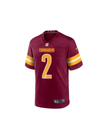 Mens Washington Commanders Dyami Brown Burgundy Game Jersey