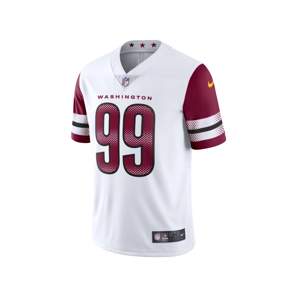Mens Washington Commanders Chase Young White Vapor Limited Jersey