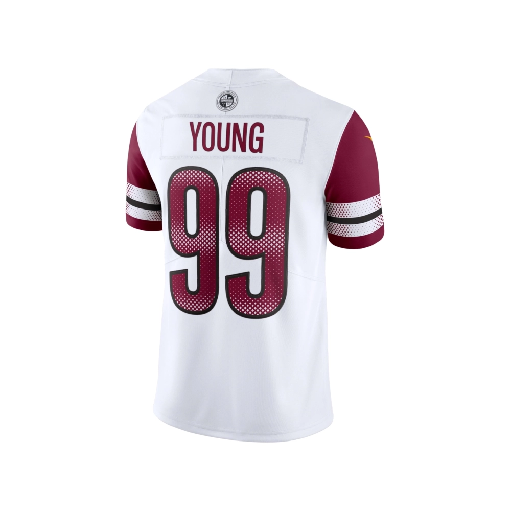 Mens Washington Commanders Chase Young White Vapor Limited Jersey