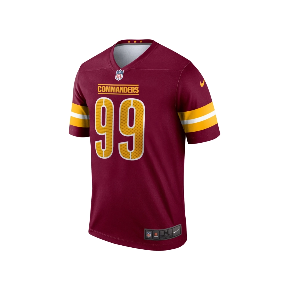 Mens Washington Commanders Chase Young Burgundy Legend Jersey
