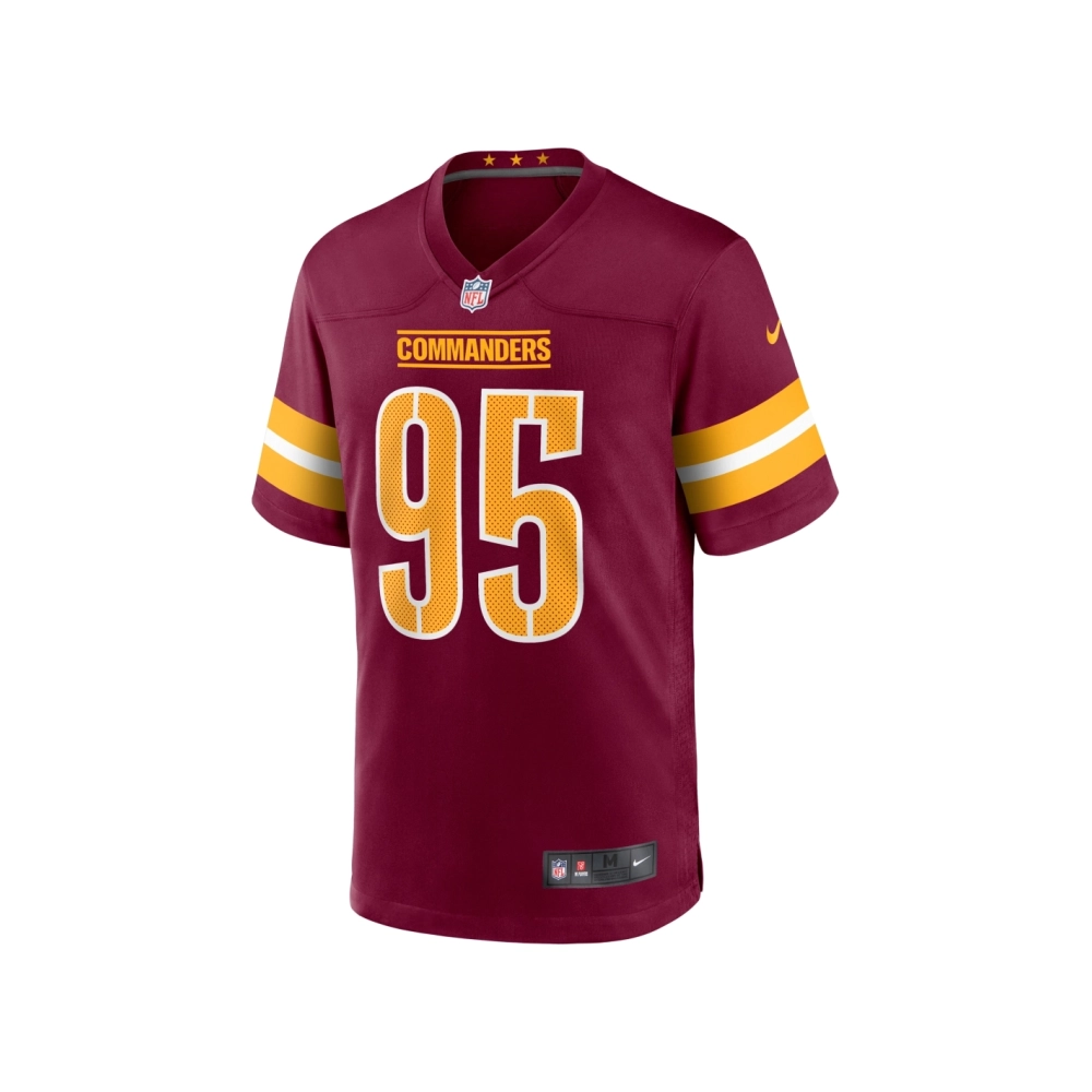 Mens Washington Commanders Casey Toohill Burgundy Game Jersey