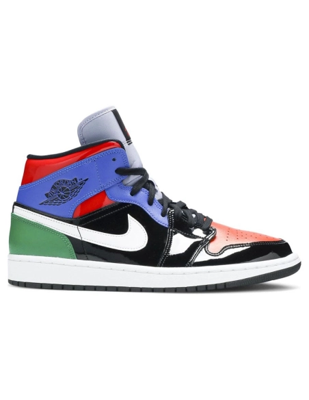 AIR JORDAN 1 MID SE MULTI PATENT CV5276 001,AIR JORDAN 1 MID,Air Jordan