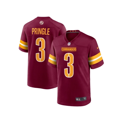 Mens Washington Commanders Byron Pringle Burgundy Game Jersey