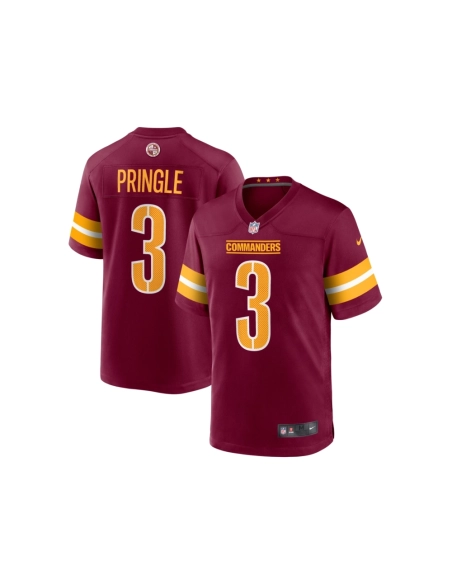 Mens Washington Commanders Byron Pringle Burgundy Game Jersey