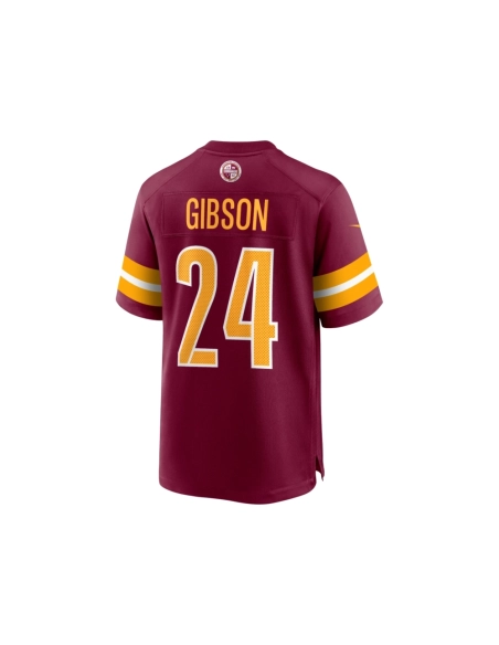 Mens Washington Commanders Antonio Gibson Burgundy Game Jersey