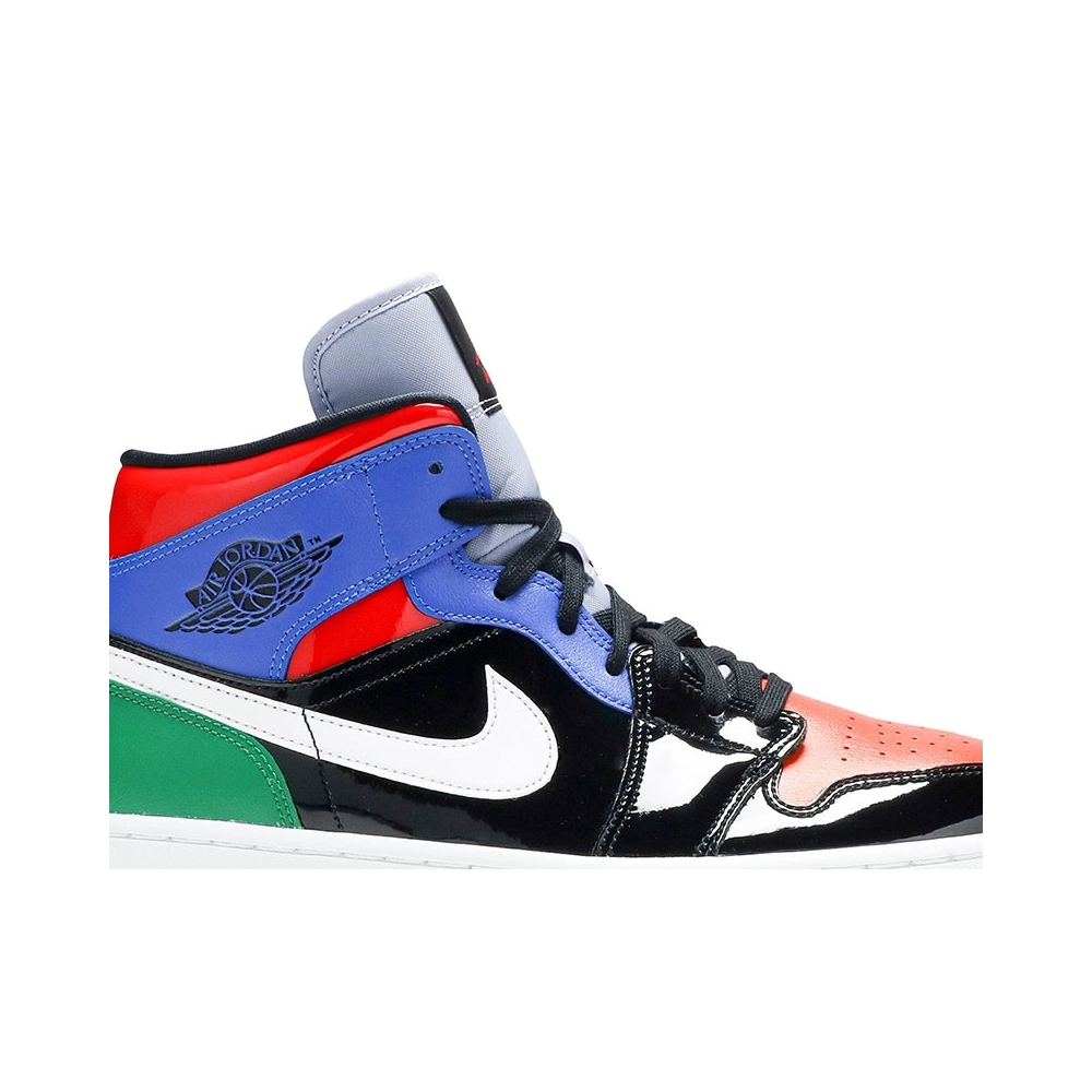 AIR JORDAN 1 MID SE MULTI PATENT CV5276 001,AIR JORDAN 1 MID,Air Jordan