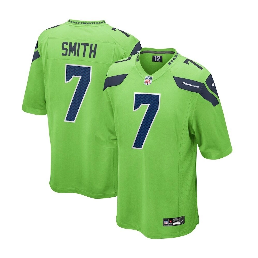 Mens Seattle Seahawks Geno Smith Jersey
