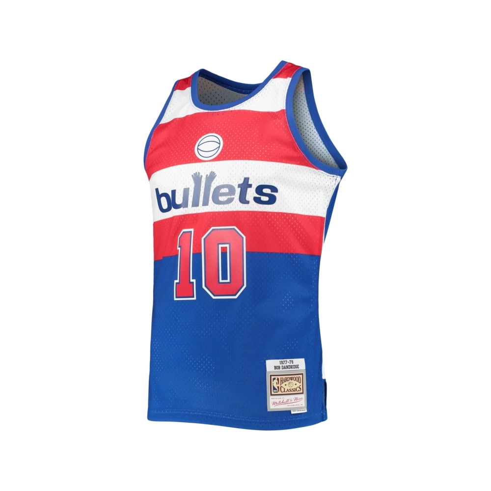 Mens Washington Bullets Bob Dandridge Blue 1977/78 Hardwood Classics Swingman Jersey