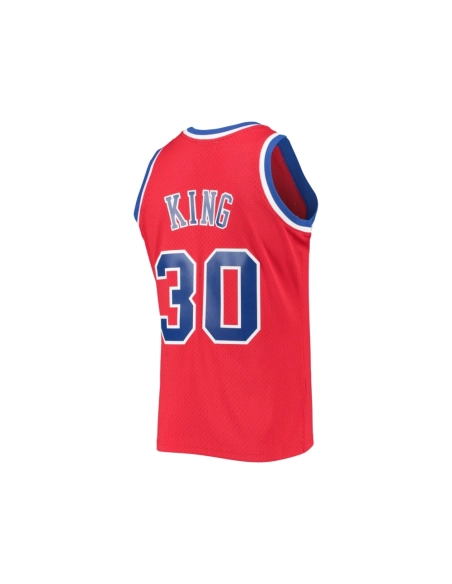 Mens Washington Bullets Bernard King Red 1990/91 Hardwood Classics Swingman Jersey
